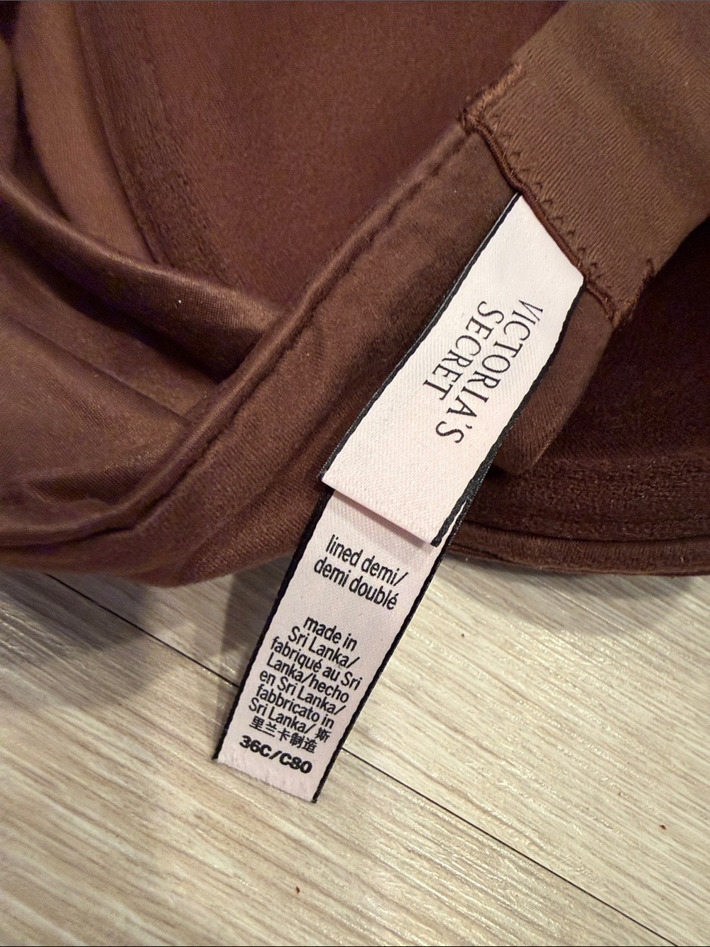 Victoria Secret Body by Victoria Bra Brown 36C - Picture 3 of 5
